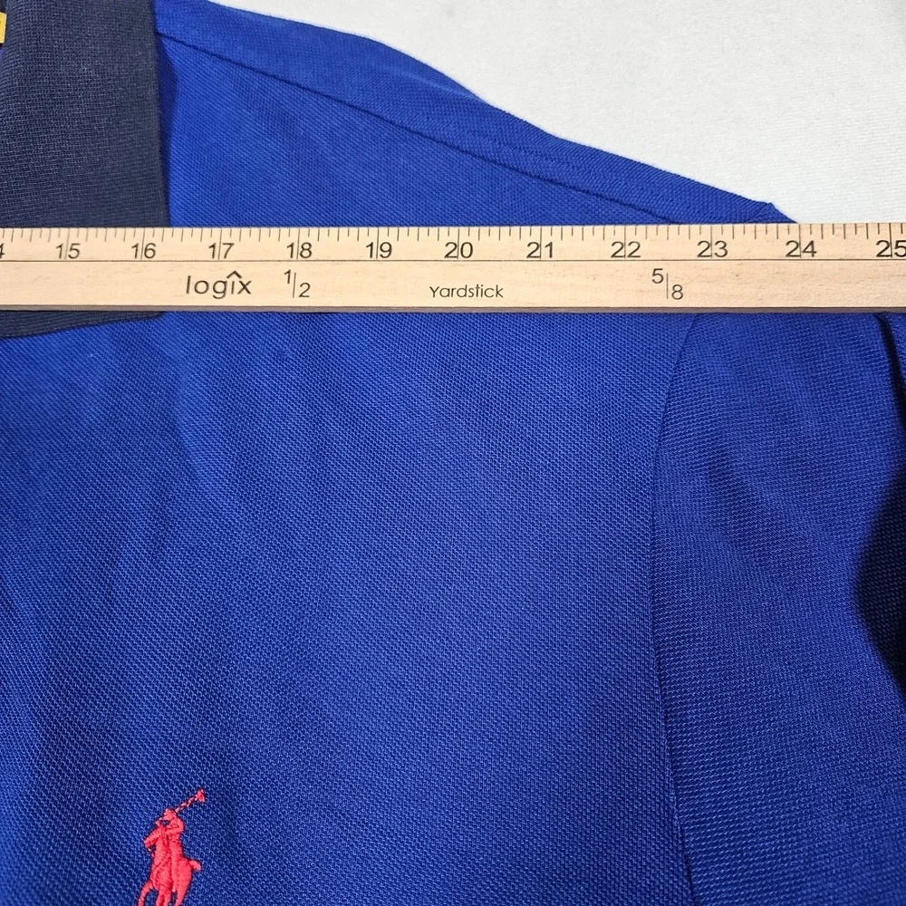 NWT Polo Ralph Lauren Polo Shirt Mens 4XLT Blue Short Sleeve Pony Classic Preppy